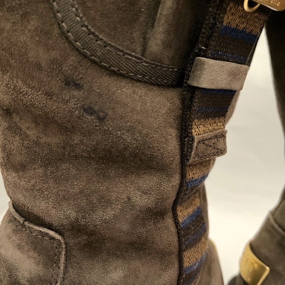 UGG Tall Retro Cargo Boots Buckle Side Pocket - Picture 13 of 15